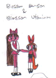 Blossom meeting up with Murphy Creations very own Blossom Benson.