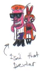 Blossom and Dexter in love.
