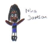 Nina Dawson as a Powerpuff Girl.